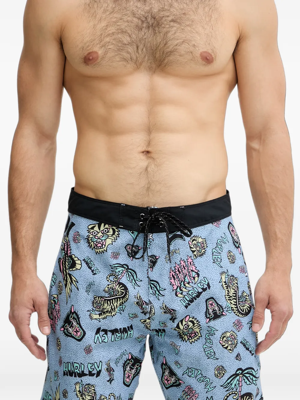 Hurley graphic-print board shorts