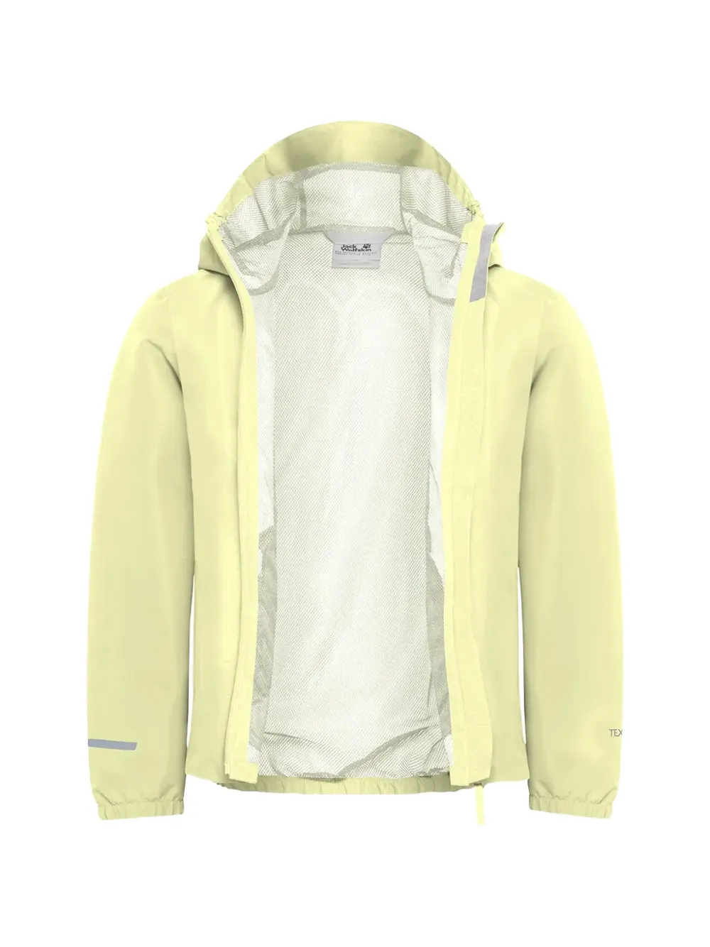 JACK WOLFSKIN Flaze regenjack met capuchon Geel