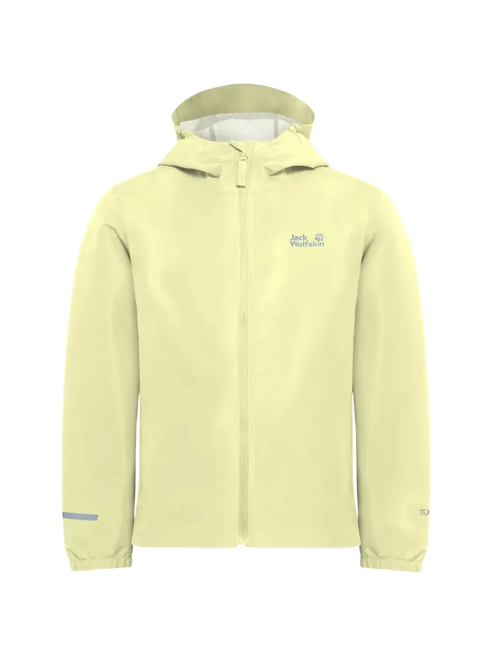 JACK WOLFSKIN Flaze hooded rain jacket - Giallo