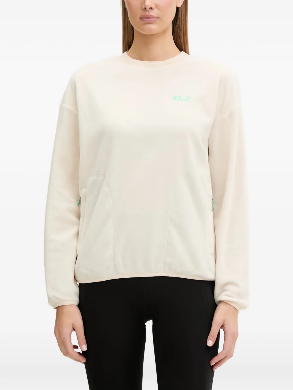 JACK WOLFSKIN Find The Wild sweatshirt - Toni neutri