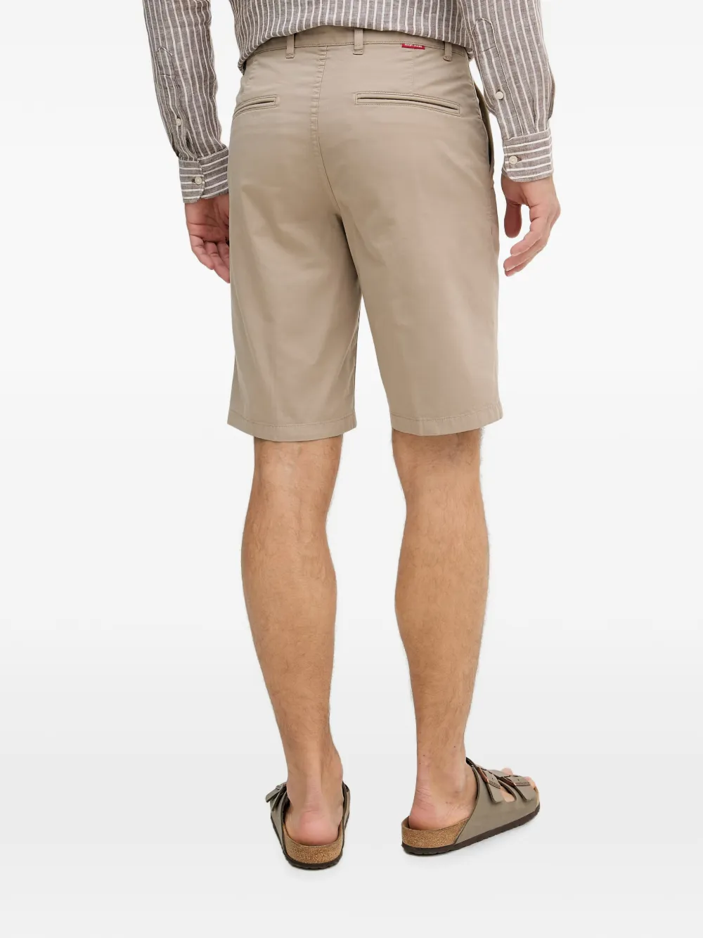 Joop! Rudo bermuda shorts met logo-ring Beige