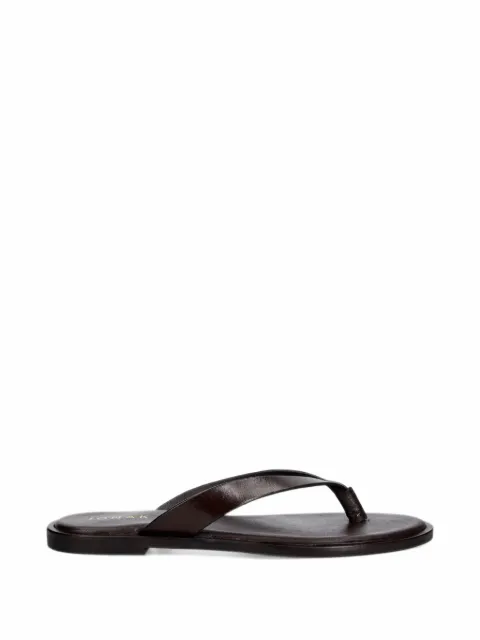 JONAK PARIS leather flip-flops