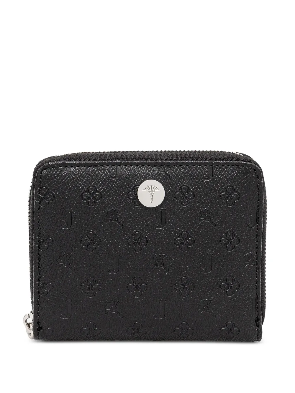 Joop! Nisa logo-embossed zip-around wallet - Schwarz
