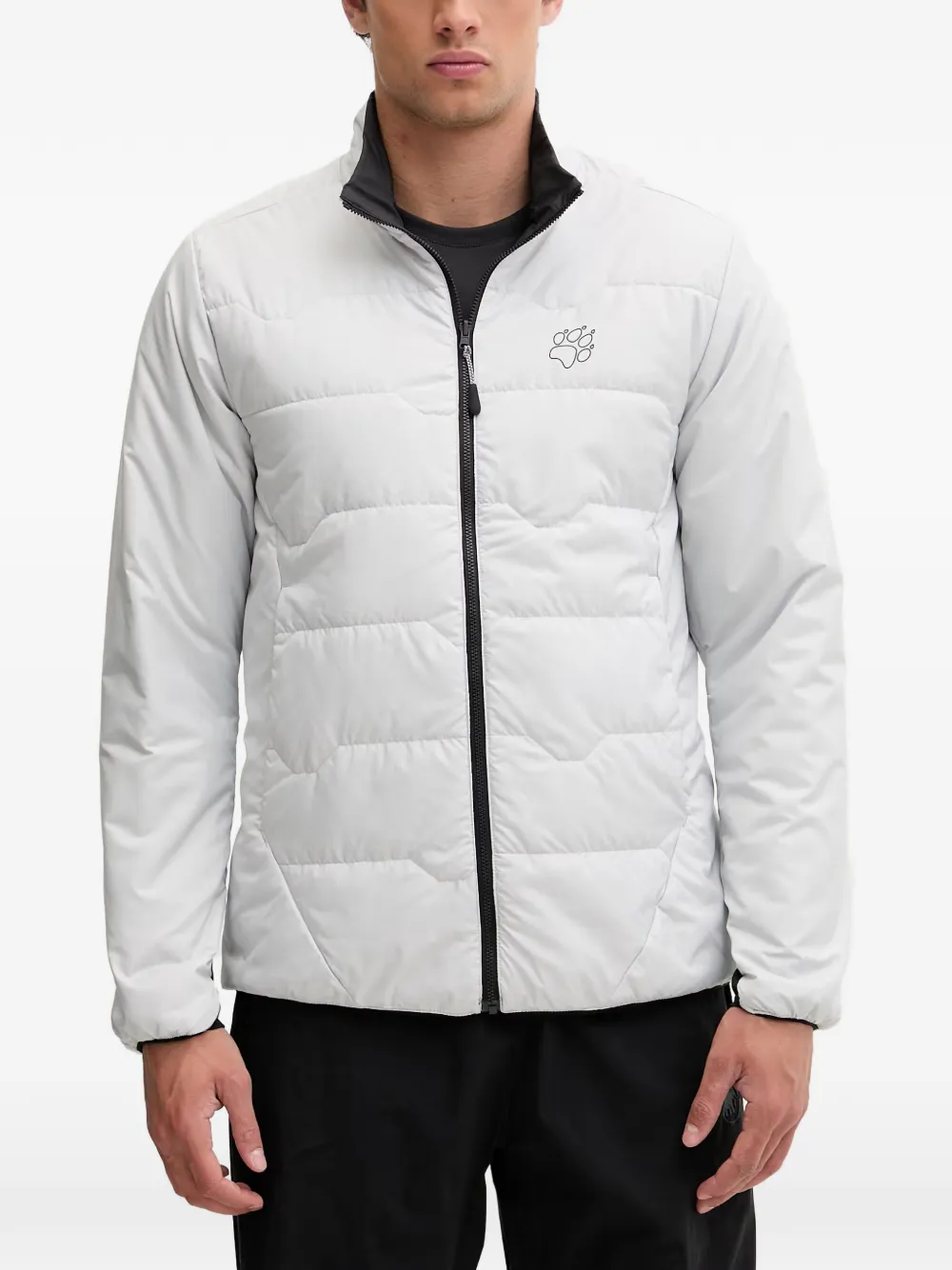 JACK WOLFSKIN Trail Light reversible quilted jacket - Bianco