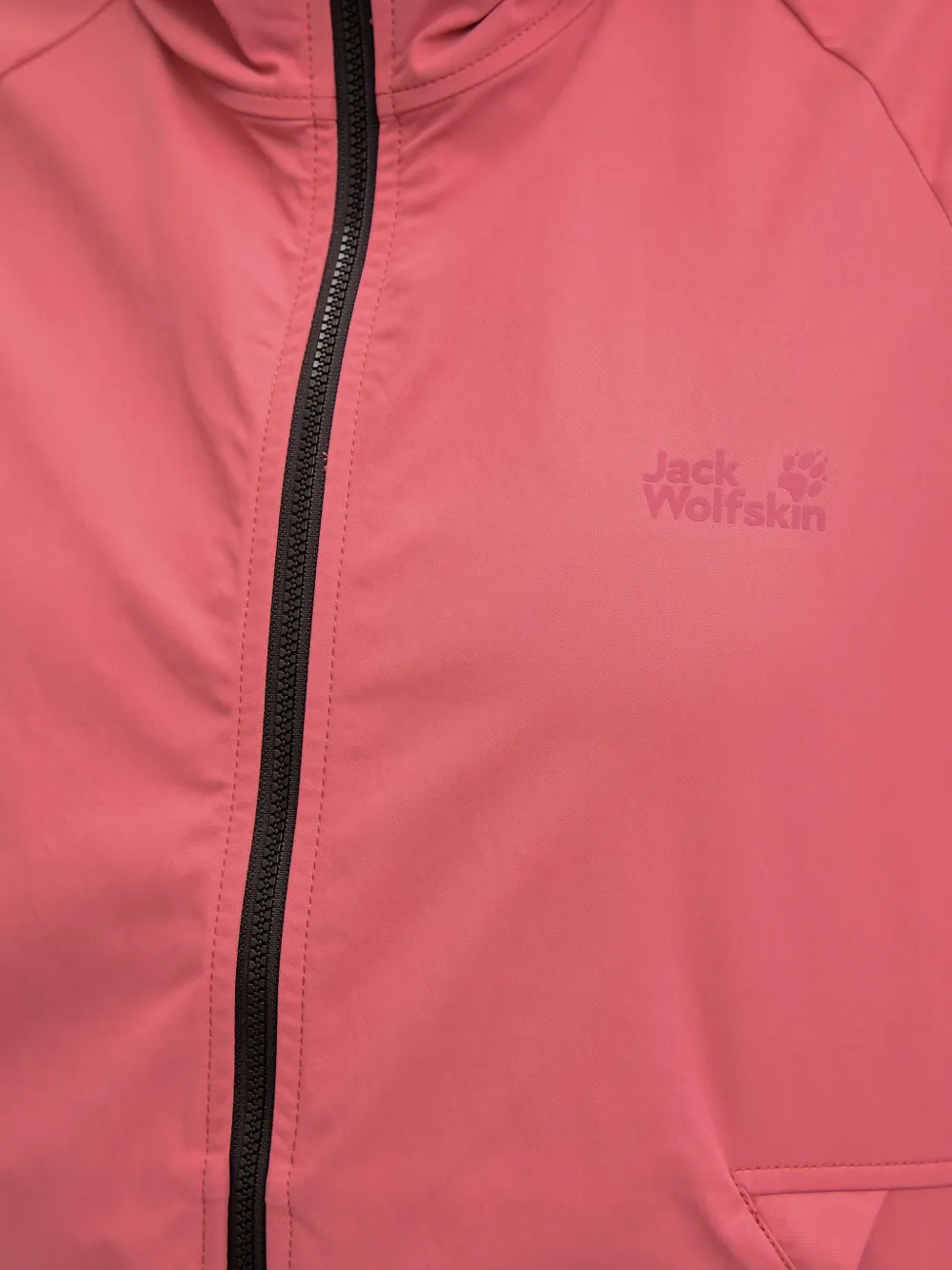 JACK WOLFSKIN Mahani lichtgewicht jack met capuchon Roze