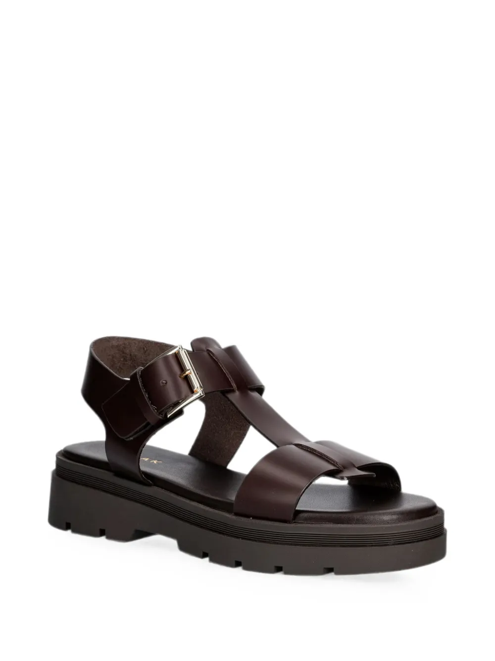JONAK PARIS Lisbonne sandalen met gespsluiting Bruin
