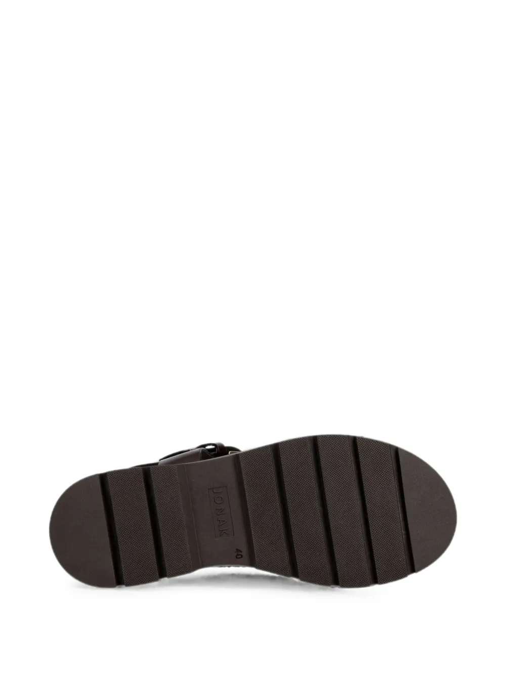 JONAK PARIS Lisbonne sandalen met gespsluiting Bruin