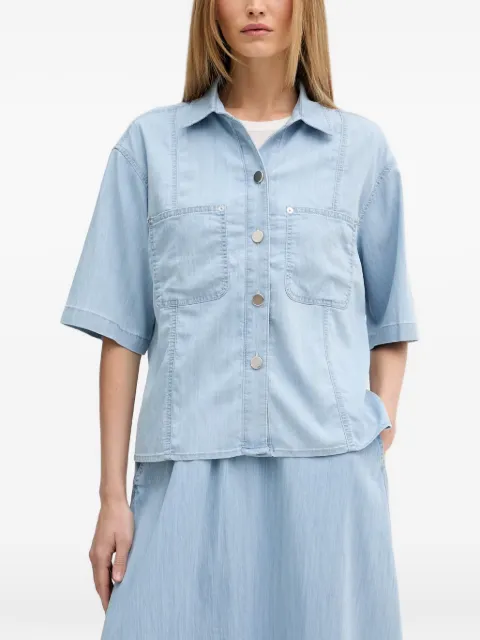 Marc Aurel button-up short-sleeve shirt