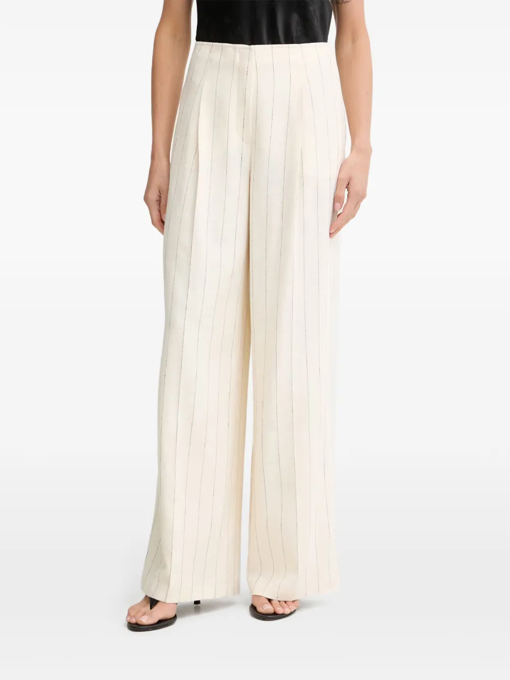 Marc Aurel pinstripe-print tailored trousers