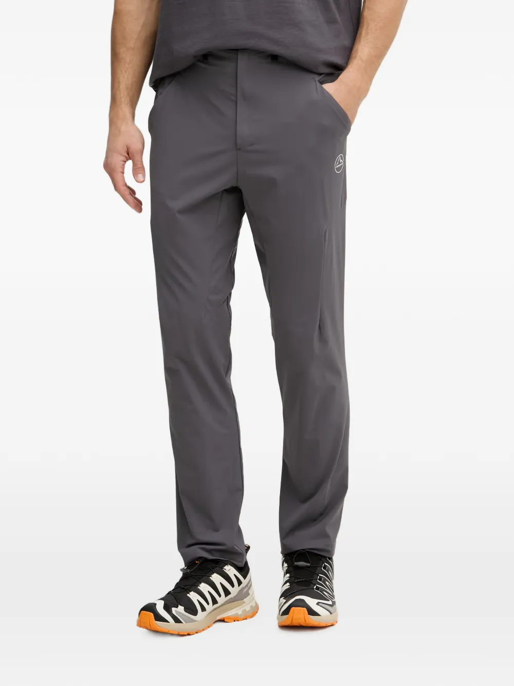 La Sportiva Trail Guard logo-print performance trousers - Grau