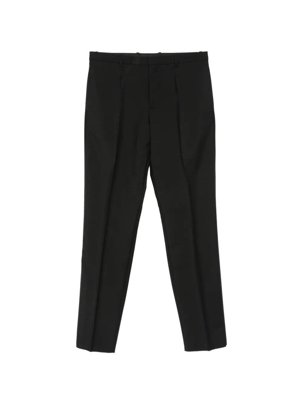 Jil Sander tailored pressed-crease trousers - Schwarz