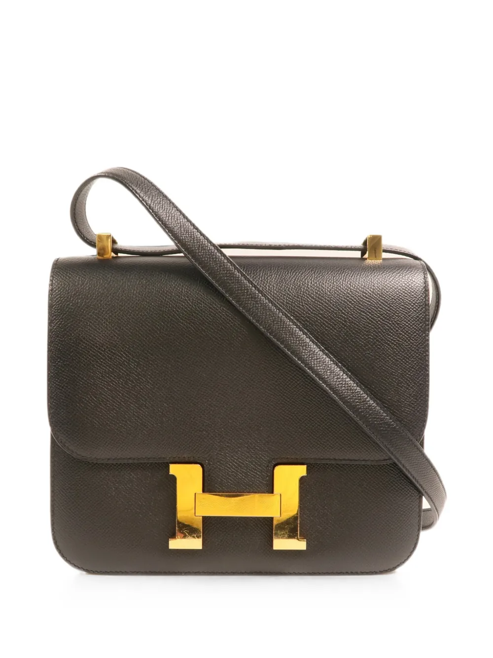Hermès Pre-Owned Borsa a spalla Constance 24 - Nero