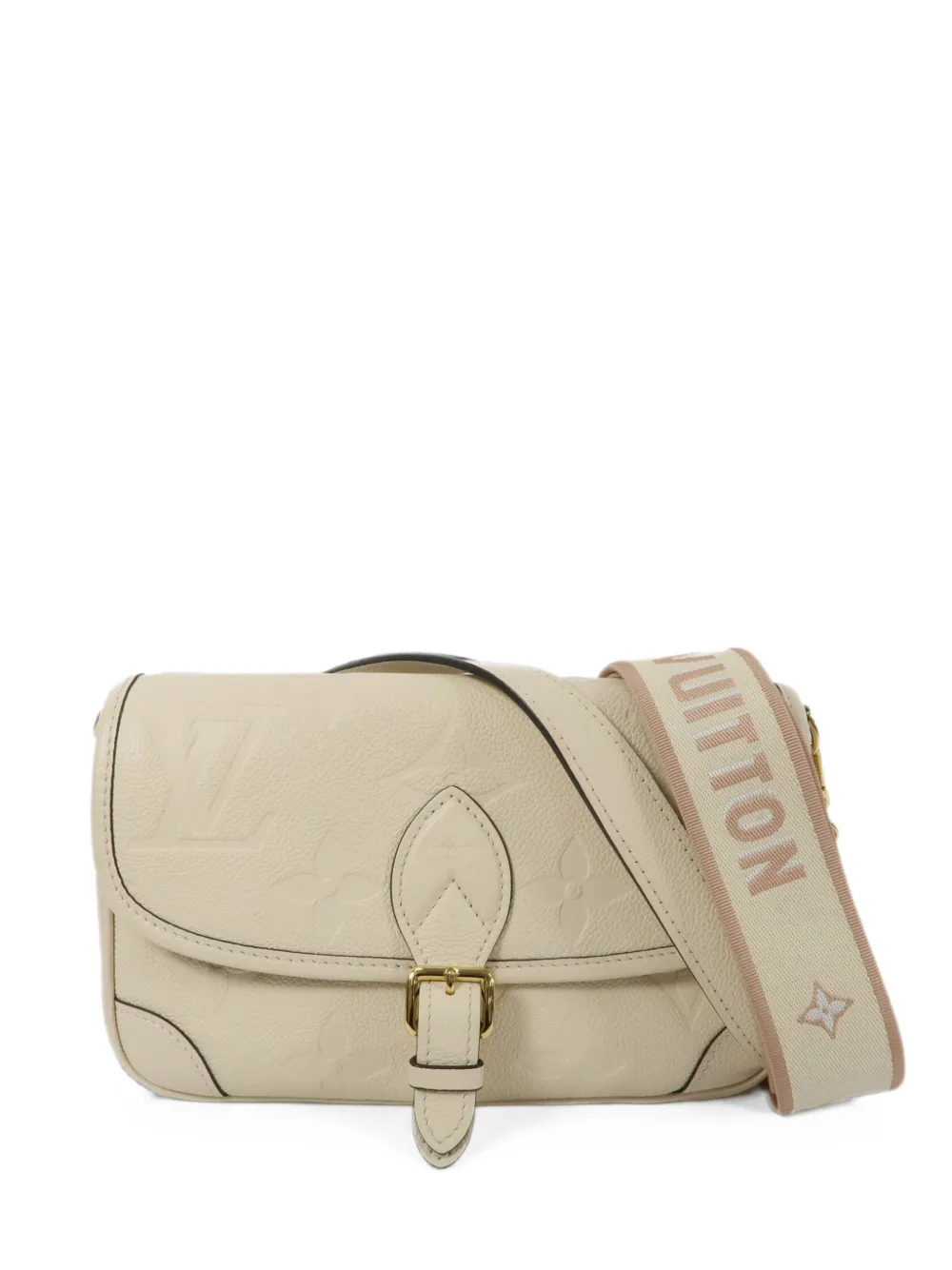 Louis Vuitton Pre-Owned Borsa a spalla Diane in pelle Monogram Empreinte - Toni neutri