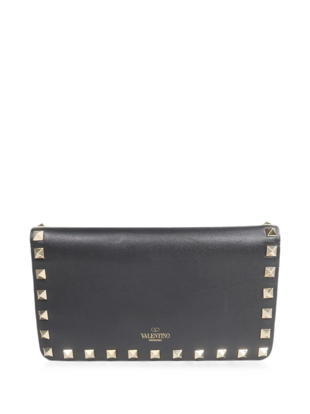 Valentino Garavani Pre-Owned Rockstud-embellishment wallet - Nero
