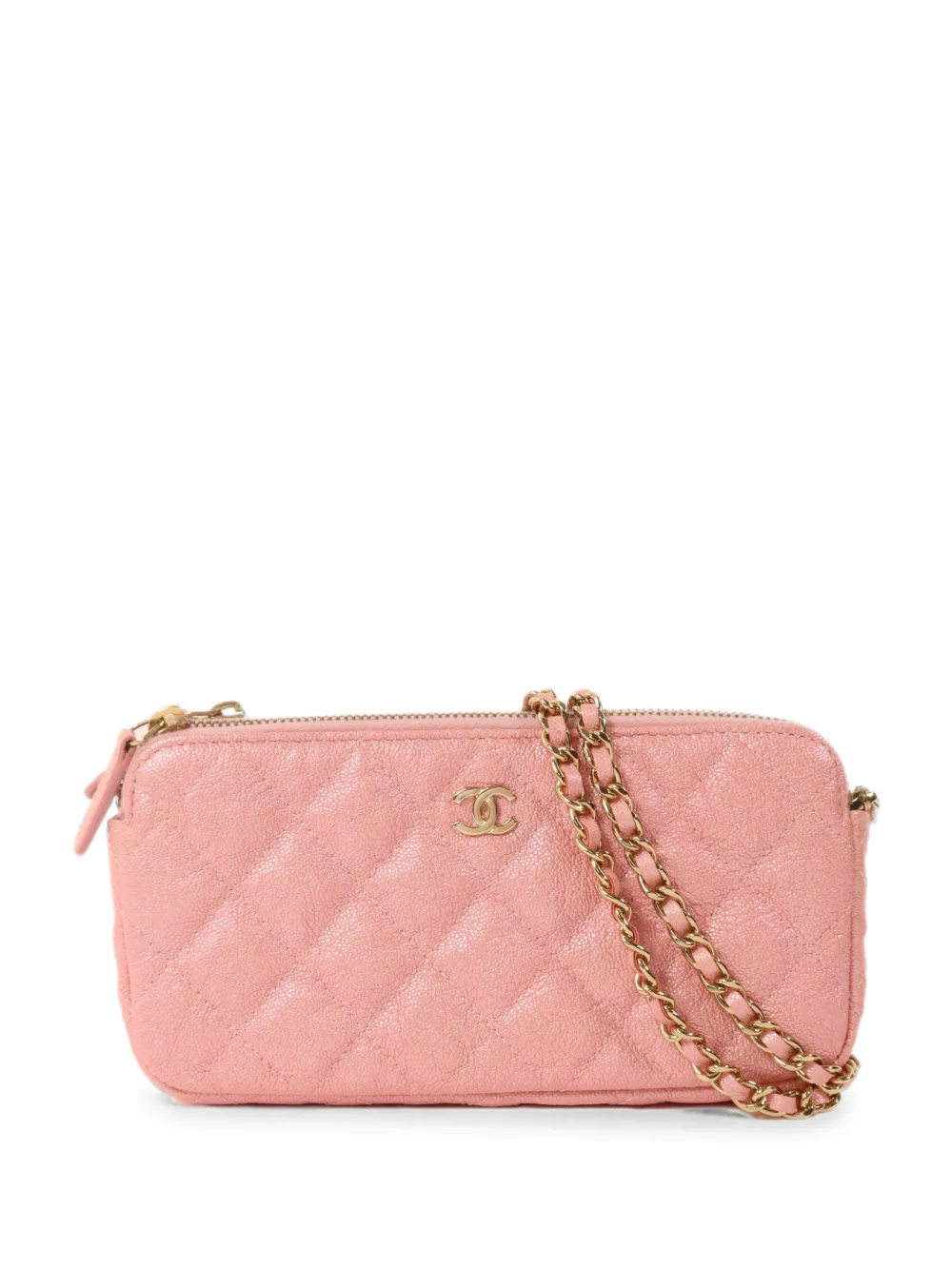 CHANEL Pre-Owned quilted shoulder bag - Rosa