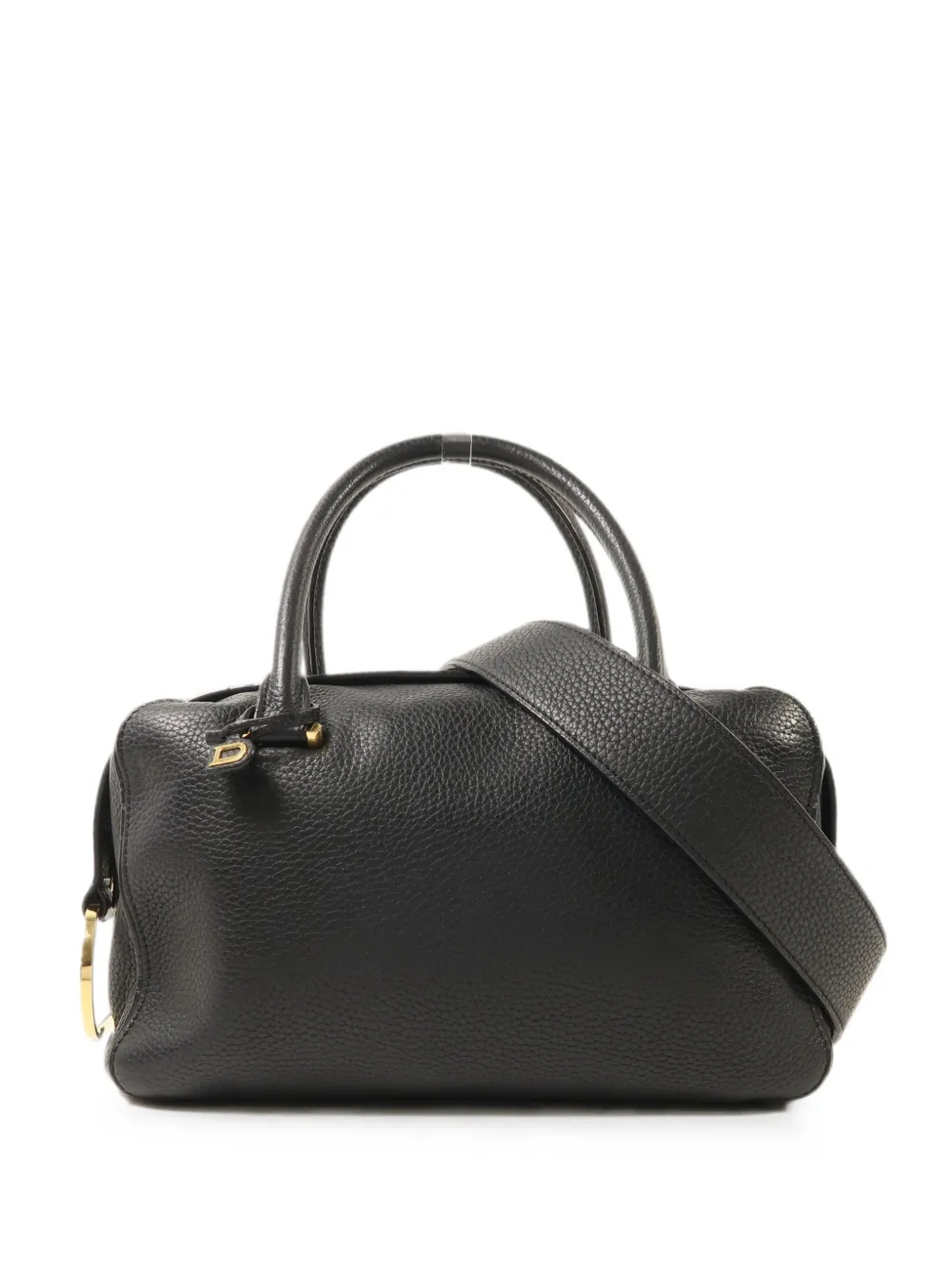 Delvaux Vintage MM Cool Box leather tote bag - Black