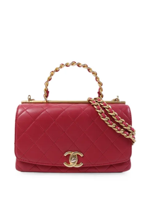 CHANEL Pre-Owned interlocking-CC tote bag