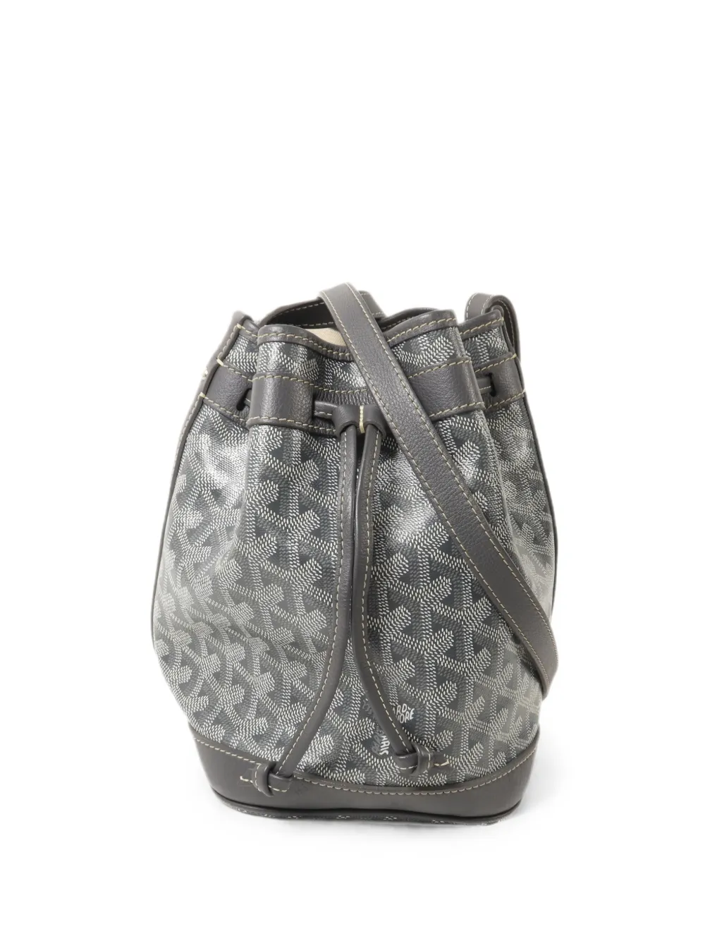 Goyard Pre-Owned Borsa a secchiello Petit Flot PM - Grigio