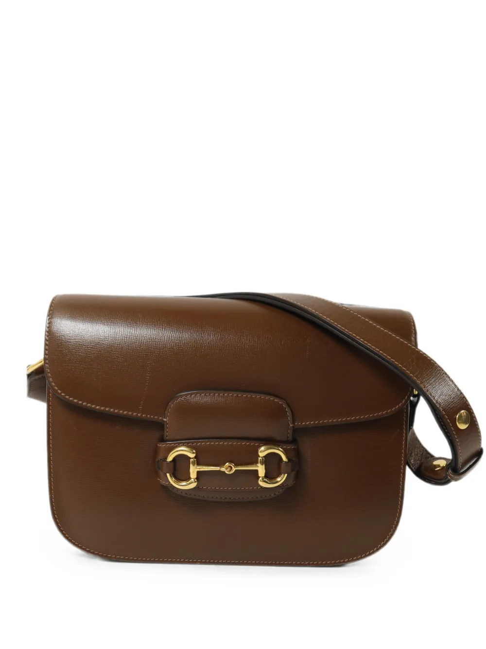 Gucci Pre-Owned Borsa a spalla Horsebit 1955 - Marrone