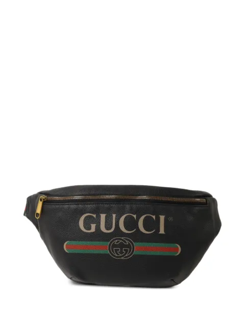 Gucci Pre-Owned GG logo-print belt bag