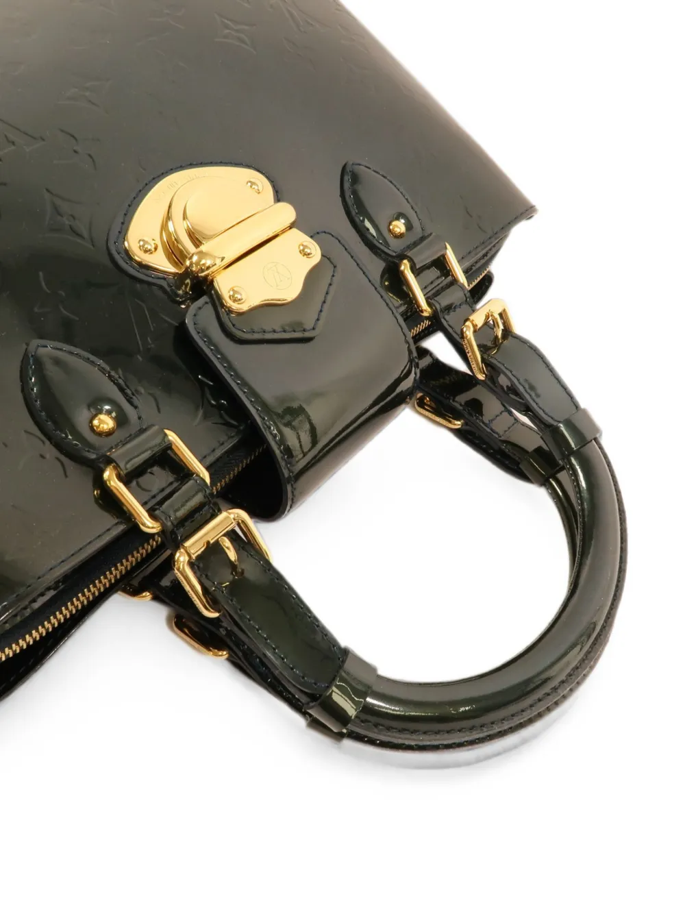 Louis Vuitton Pre-Owned Melrose Avenue handtas met monogram Groen