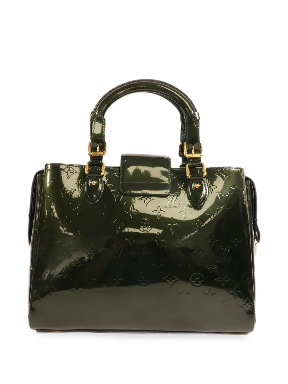 Louis Vuitton Pre-Owned Melrose Avenue handtas met monogram Groen