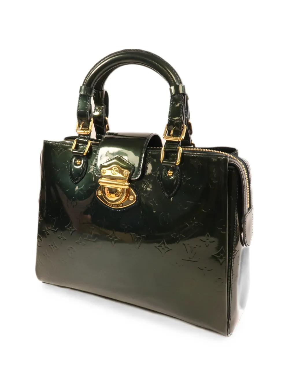 Louis Vuitton Pre-Owned Melrose Avenue handtas met monogram Groen