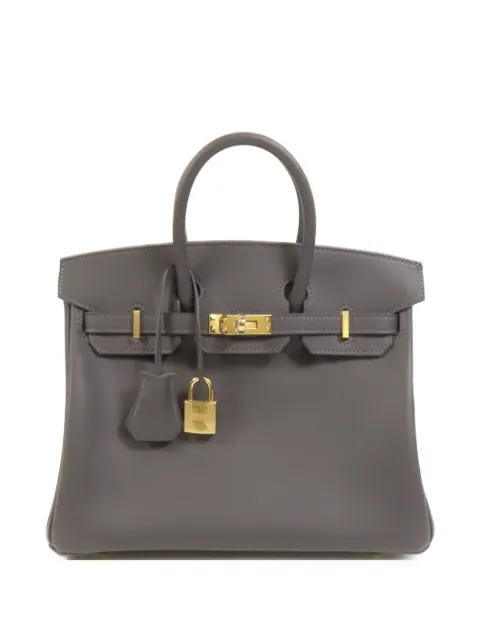 Hermès Pre-Owned 2025 25 버킨 스위프트 숄더 백