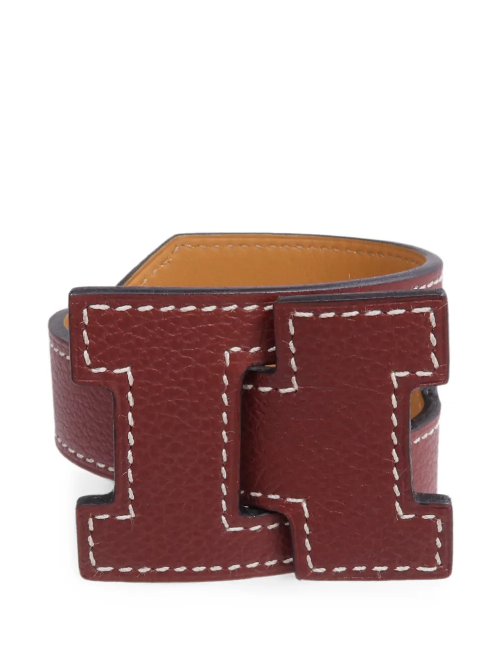 Hermès Pre-Owned 2018 Jet Lag Tour Wickelarmband - Braun