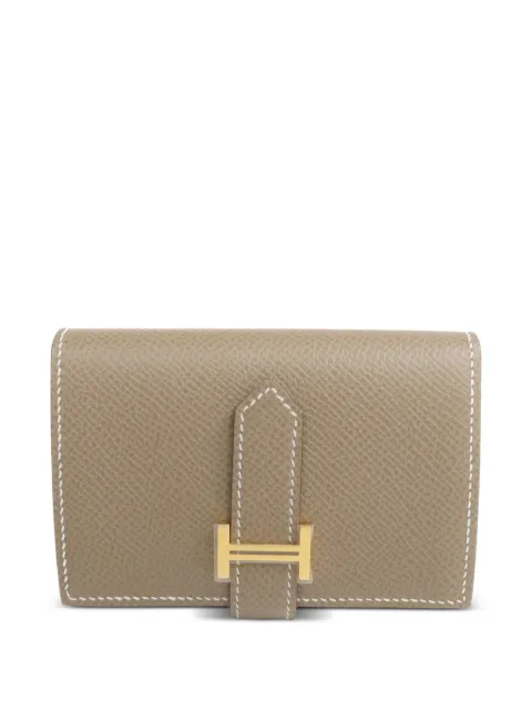 Hermès Pre-Owned 베른 미니 앱송 레더 지갑