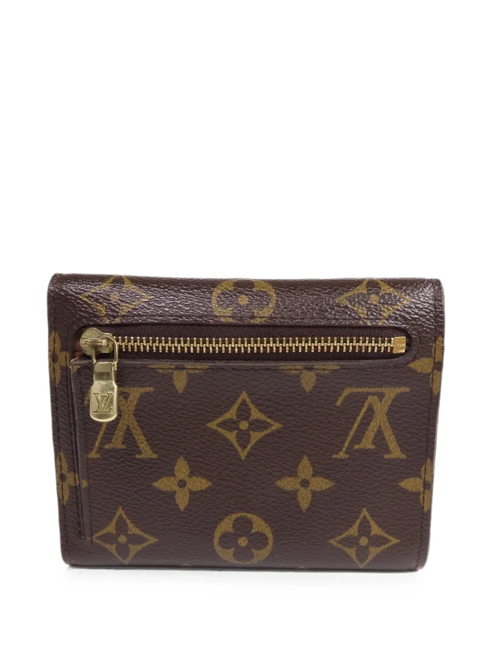 Louis Vuitton Pre-Owned Joy portemonnee met monogram-patroon Bruin