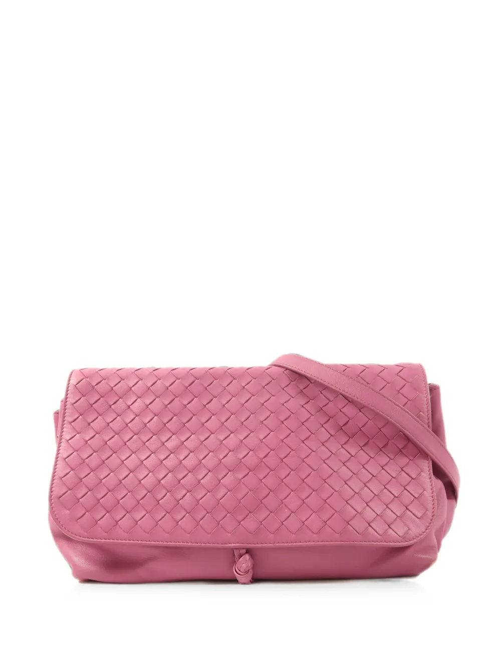 Bottega Veneta Pre-Owned Intrecciato Schultertasche - Rosa