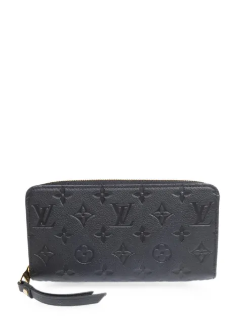Louis Vuitton Pre-Owned portefeuille long Empreinte à motif monogrammé