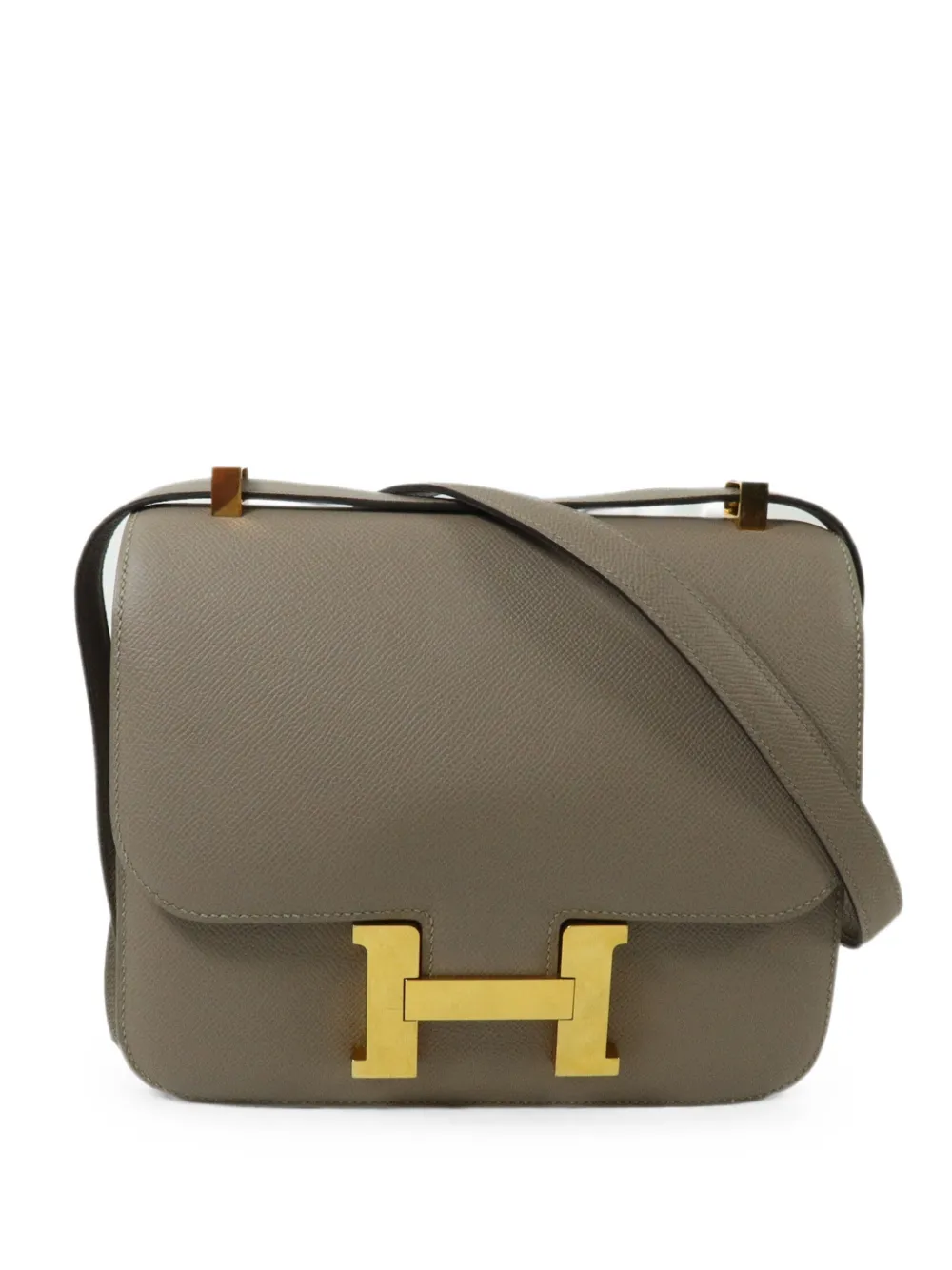 Hermès Pre-Owned Constance Epsom shoulder bag - Grigio