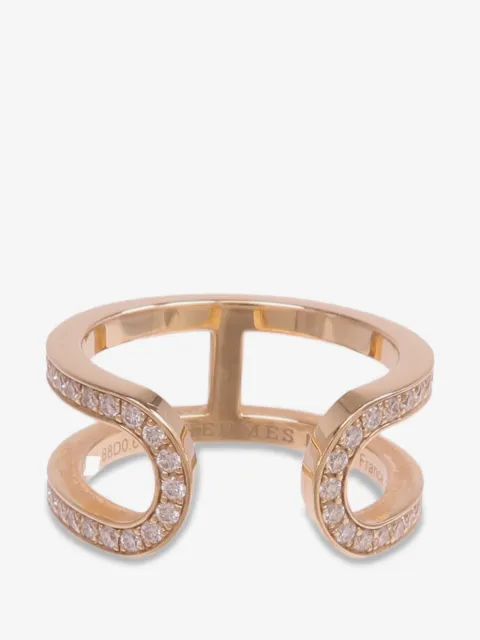 Hermès Pre-Owned Ever Chaine D'ancre diamond ring