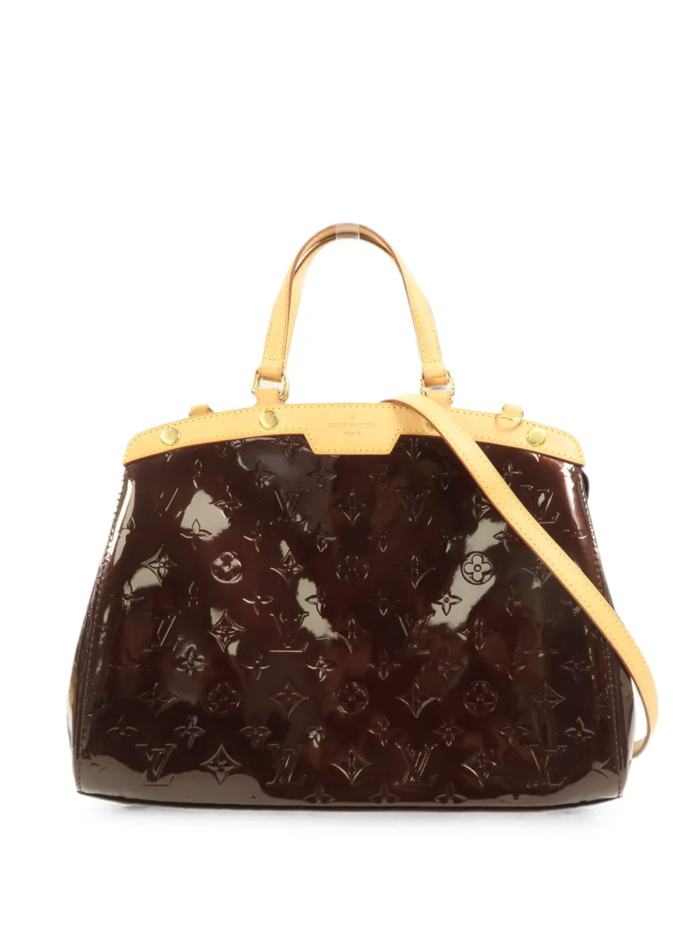 Louis Vuitton Pre-Owned MM Vernis Brea shoulder bag - Marrone
