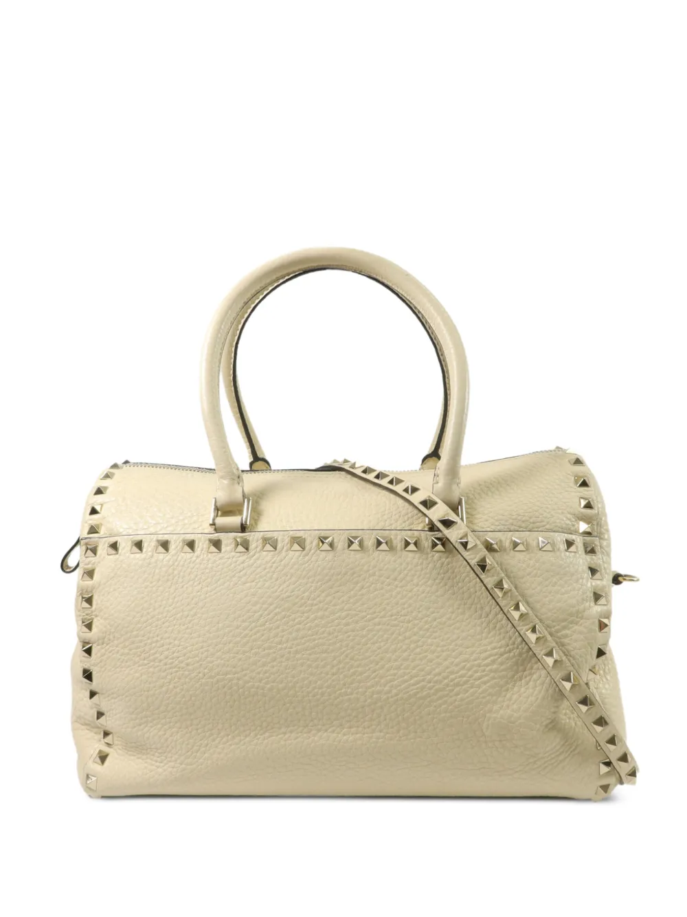 Valentino Garavani Pre-Owned Rockstud Schultertasche - Nude