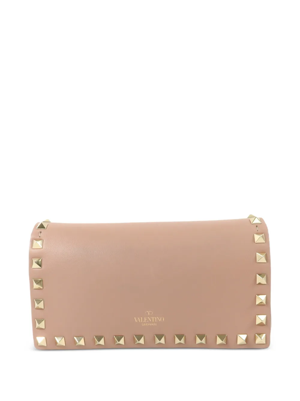 Valentino Garavani Pre-Owned Rockstud shoulder bag - Neutrals