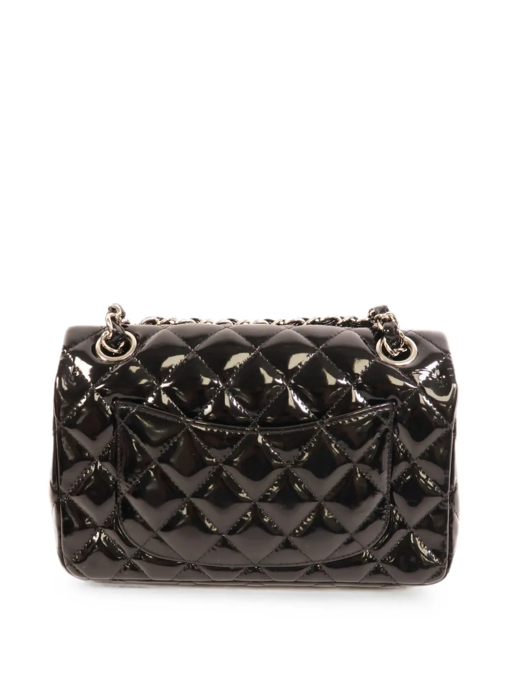 CHANEL Pre-Owned Classic 20 kleine schoudertas Zwart