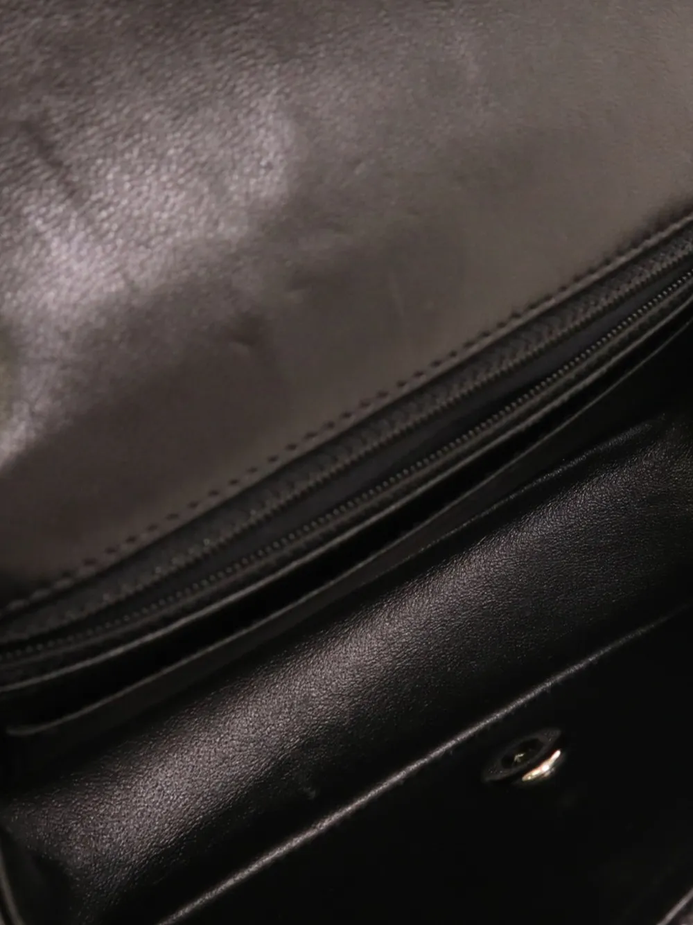 CHANEL Pre-Owned Classic 20 kleine schoudertas Zwart