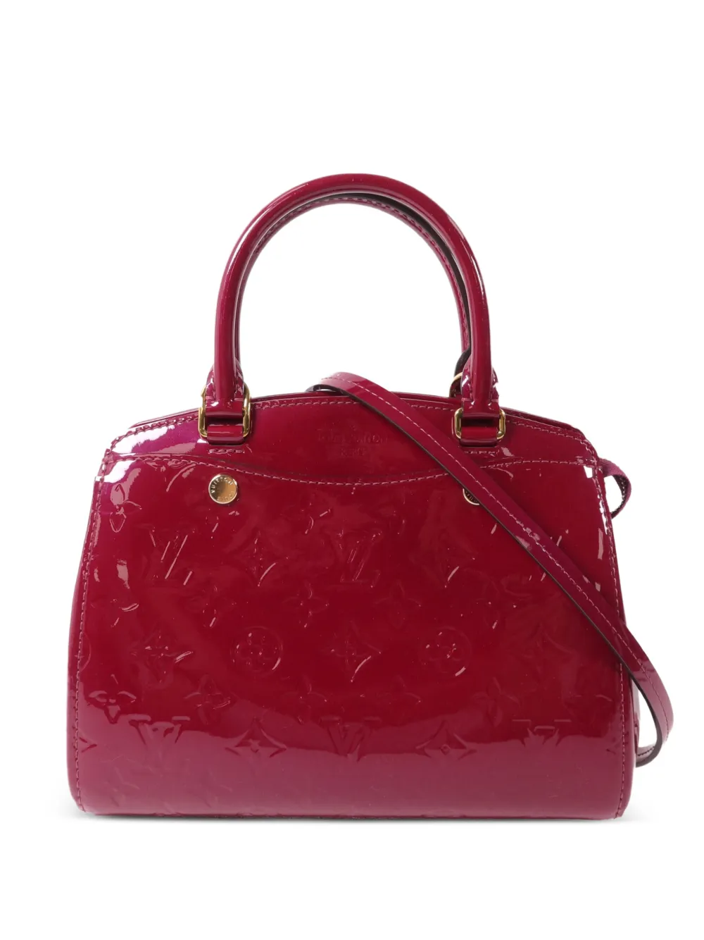 Louis Vuitton Pre-Owned PM Monogram Vernis Brera Schultertasche - Rot