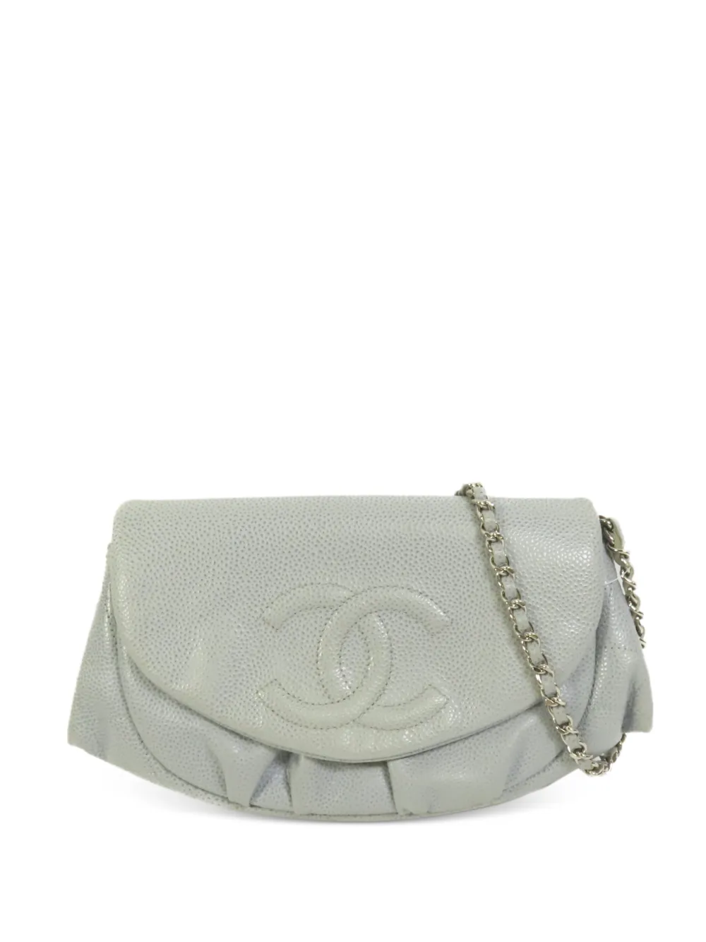 CHANEL Pre-Owned CC chain shoulder bag - Blue
