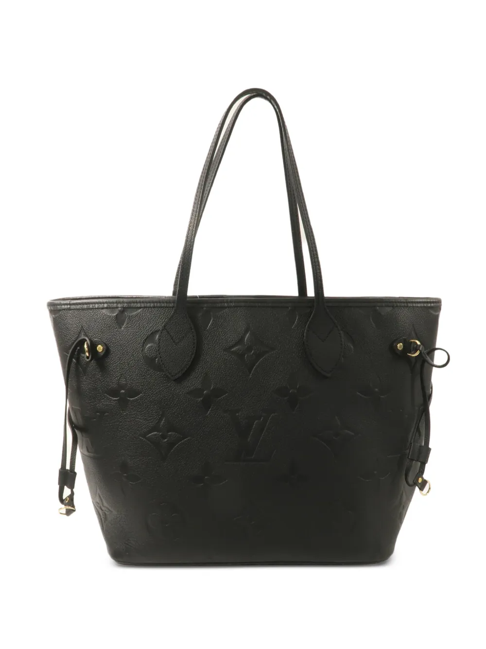 Louis Vuitton Pre-Owned Borsa tote Neverfull MM in pelle Monogram Empreinte - Nero