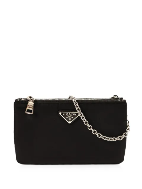 Prada Pre-Owned tessuto pocket shoulder bag