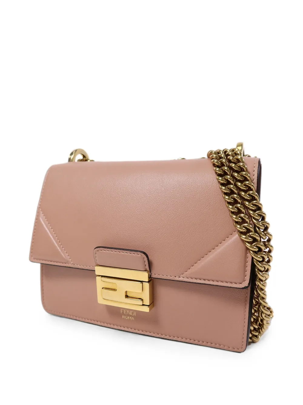 Fendi Pre-Owned Kan U schoudertas met ketting Roze