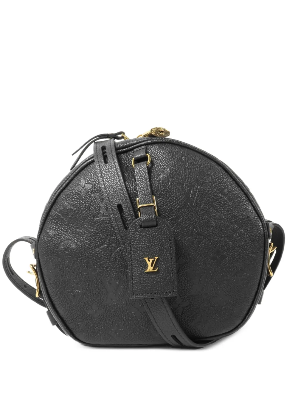 Louis Vuitton Pre-Owned MM Boite Chapeau Souple Empreinte Schultertasche - Schwarz