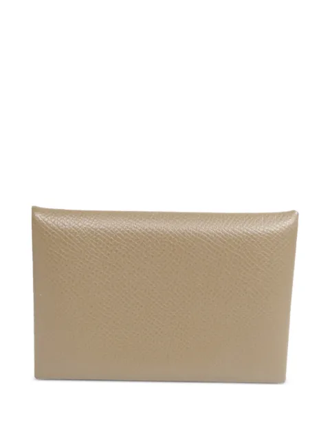 Hermès Pre-Owned Calvi Epsom Kartenetui