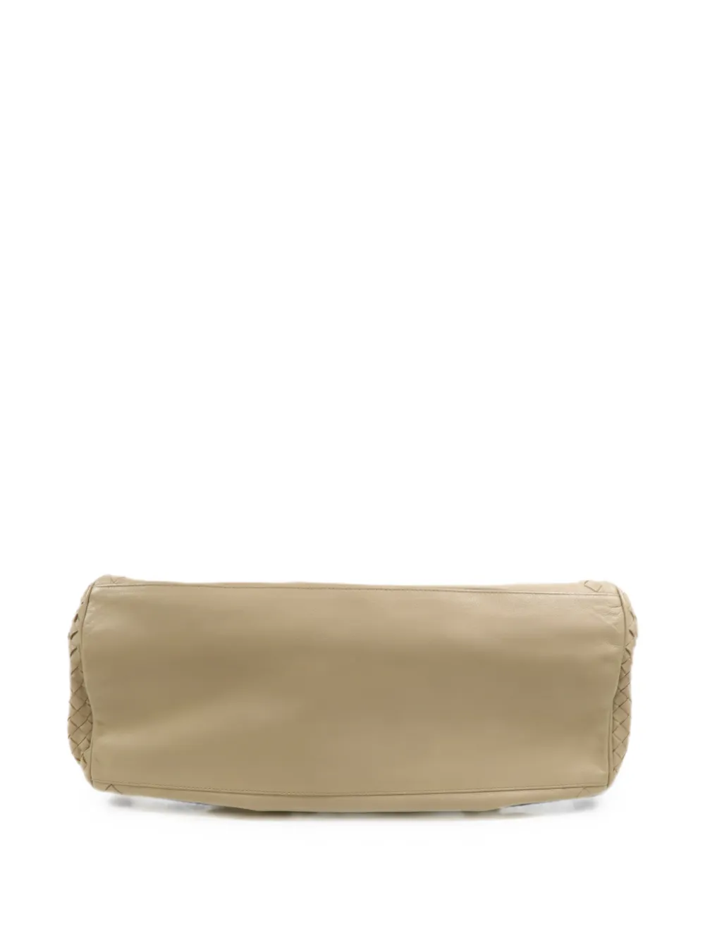 Bottega Veneta Pre-Owned Intrecciato leren shopper Beige