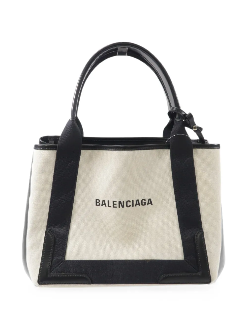 Balenciaga Pre-Owned small Navy Cabas tote bag - Toni neutri