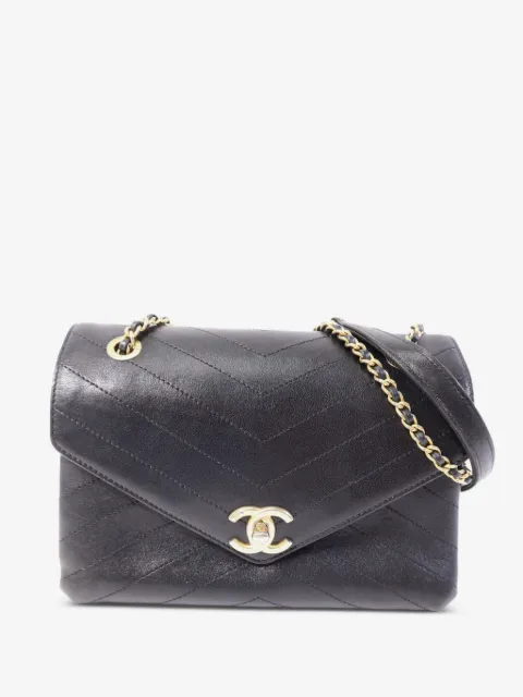 CHANEL Pre-Owned CC turn-lock envelope flap shoulder bag